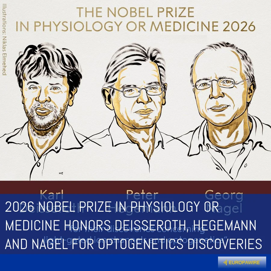 Optogenetics Pioneers Win 2026 Nobel Prize in Medicine for Switching Brain Cells On With Light