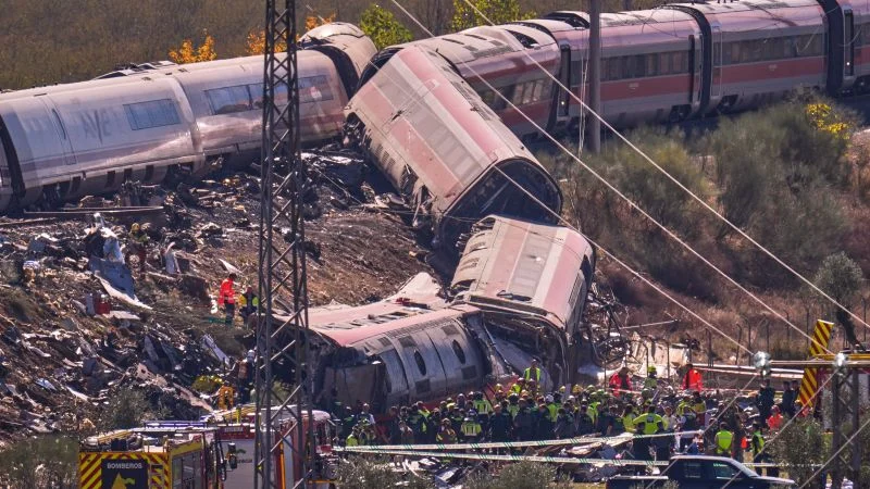 Spain Reels After High-Speed Train Crash Near Toledo Kills 68 in Second Fatal Rail Disaster This Year